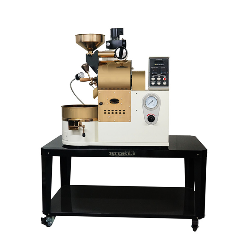 必德利1KG燃氣咖啡豆烘焙機(jī) 小(xiǎo)型咖啡烘焙機(jī) 烘豆機(jī)商用(yòng)